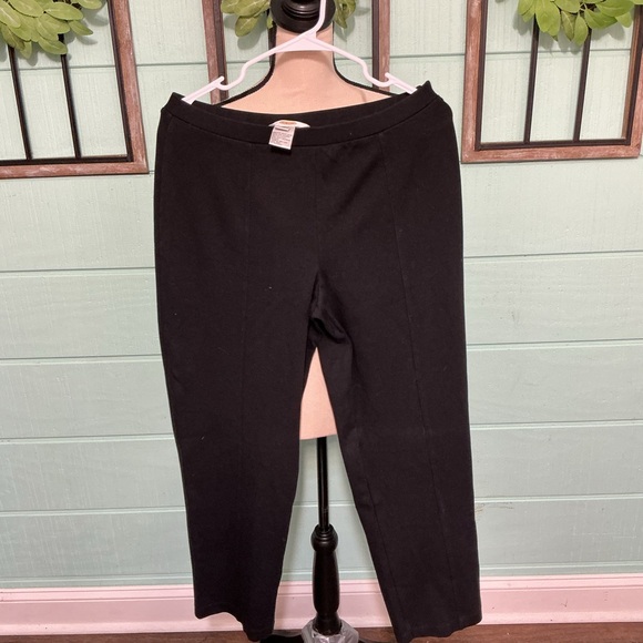 Talbots Petite Black Dress Pants | Size M (Petite) - Picture 2 of 3